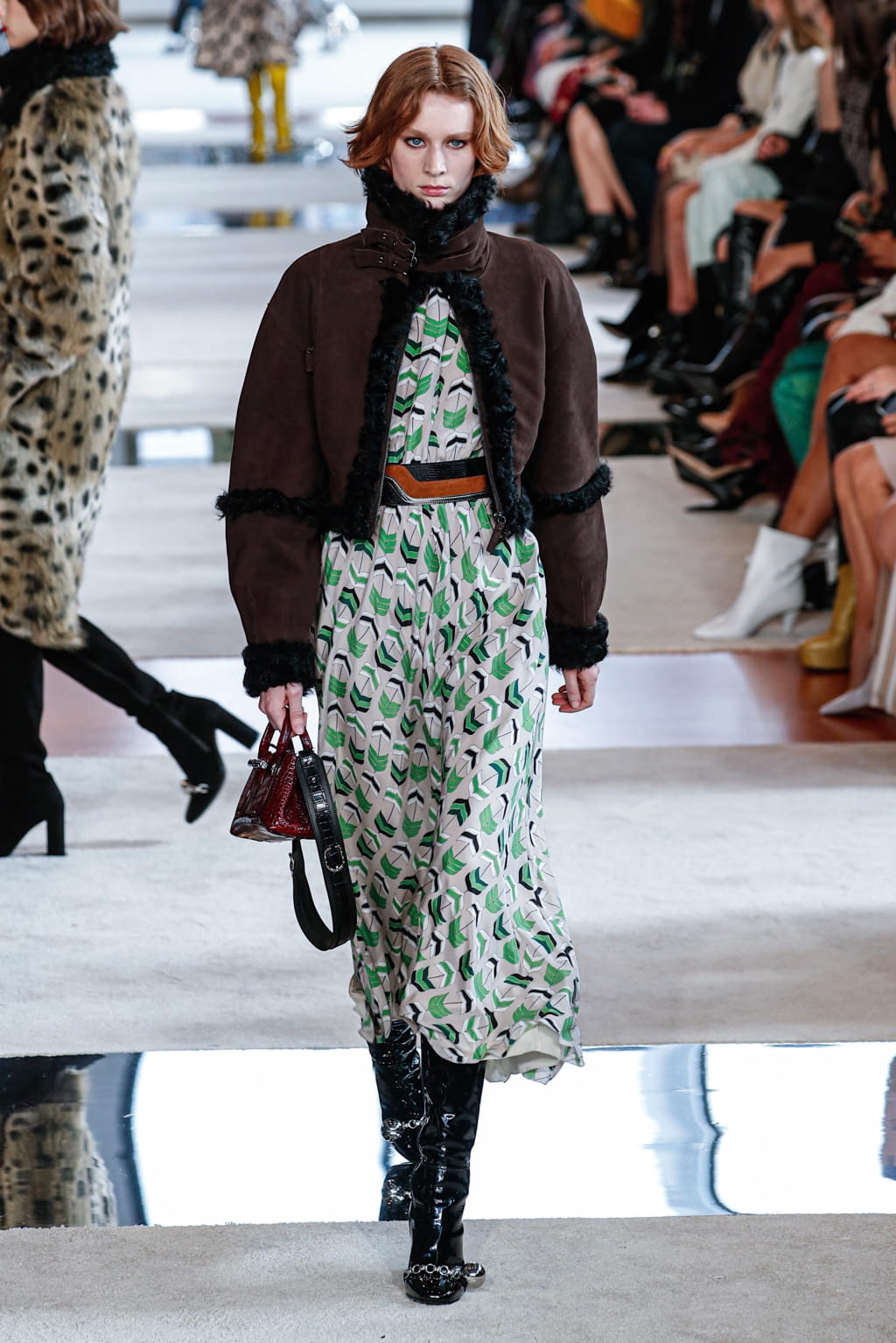 Fashion Week New York Fall/Winter 2020 look 22 from the Longchamp collection 女装
