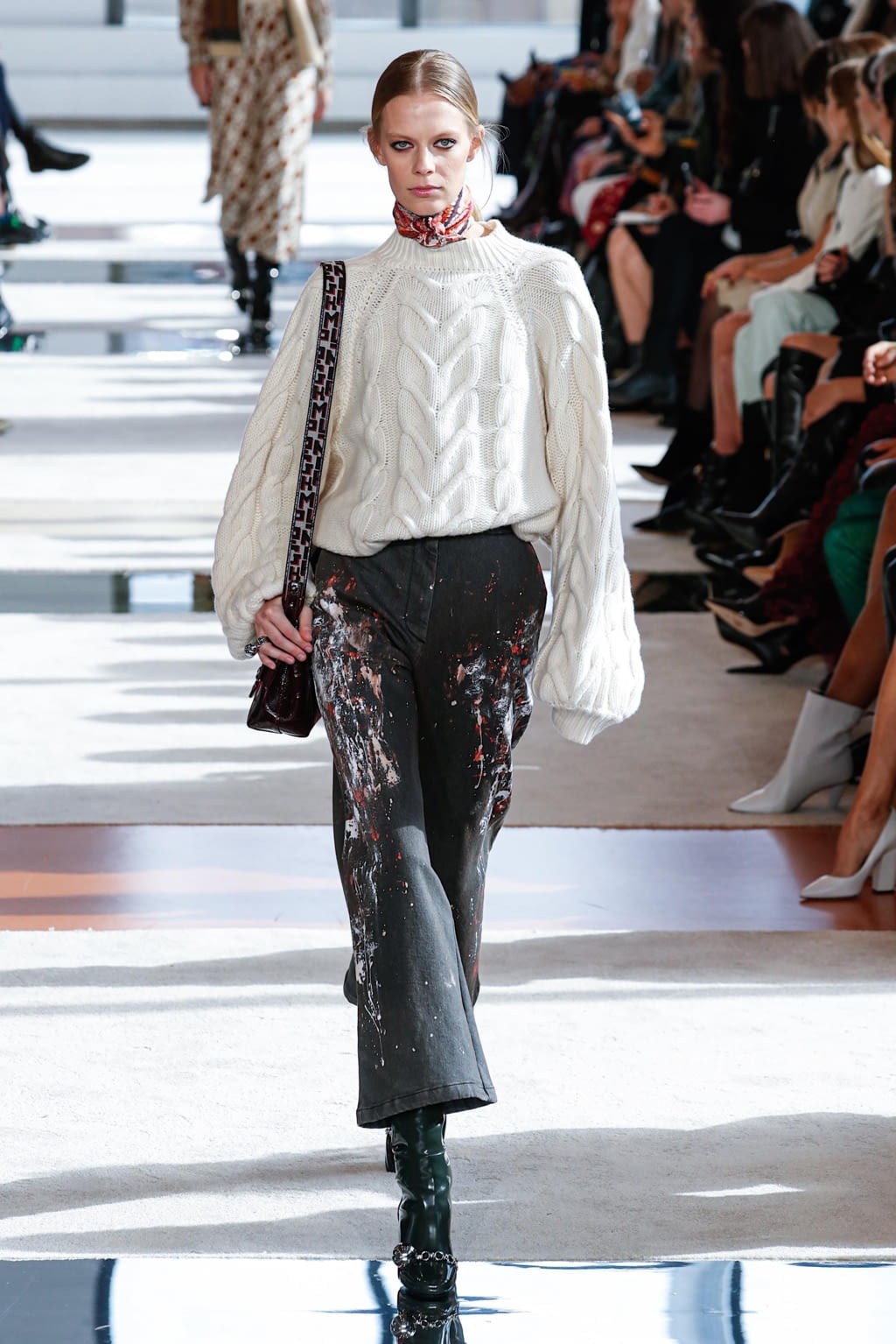 Fashion Week New York Fall/Winter 2020 look 24 de la collection Longchamp womenswear