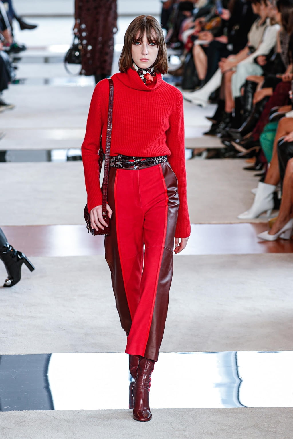 Fashion Week New York Fall/Winter 2020 look 30 from the Longchamp collection womenswear