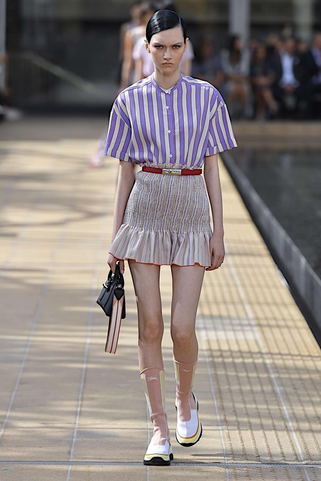 Fashion Week New York Spring/Summer 2020 look 7 from the Longchamp collection 女装