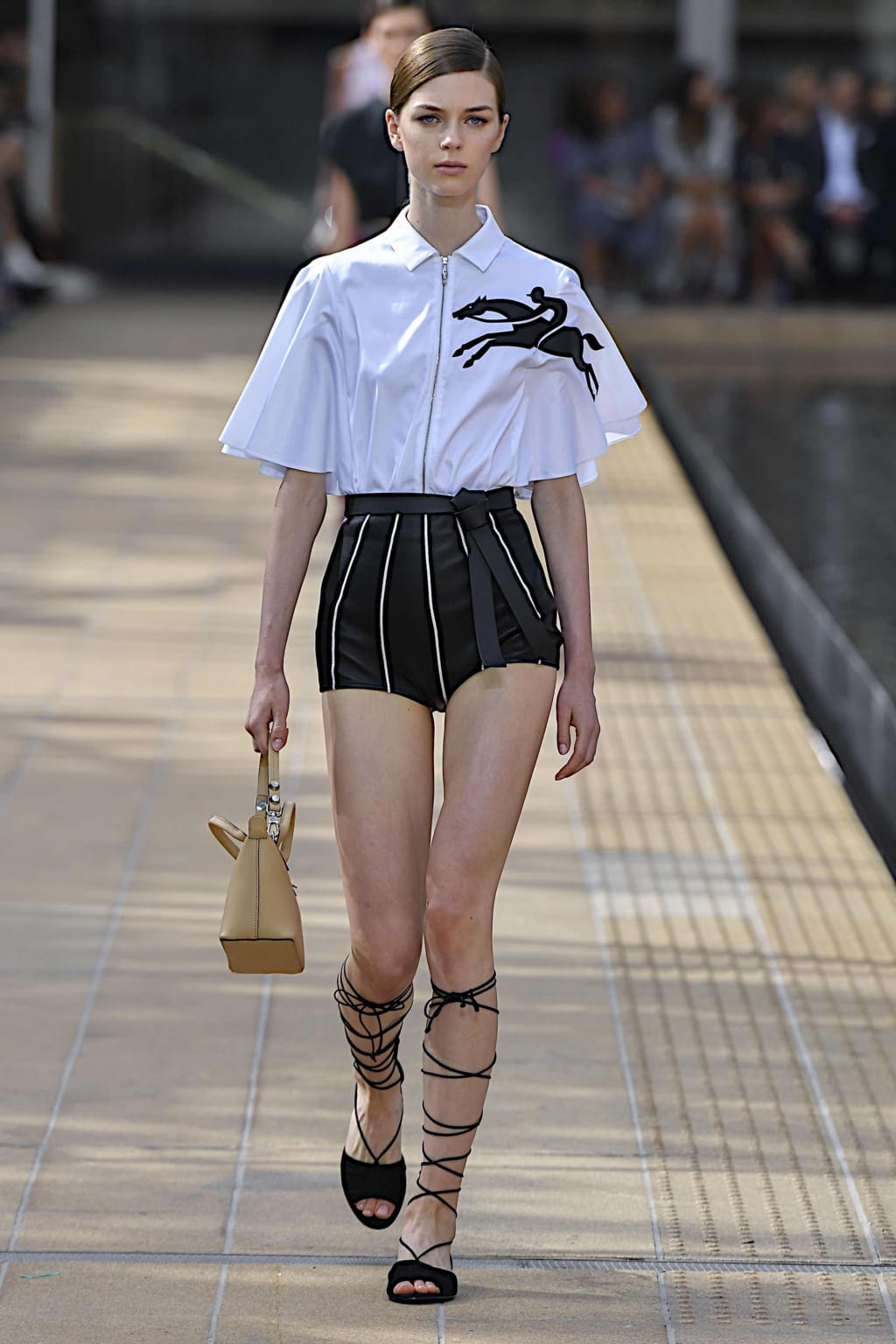 Fashion Week New York Spring/Summer 2020 look 13 from the Longchamp collection womenswear