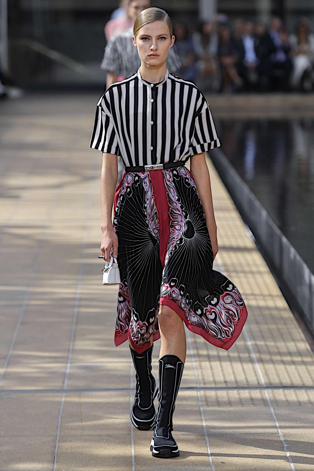 Fashion Week New York Spring/Summer 2020 look 24 from the Longchamp collection womenswear