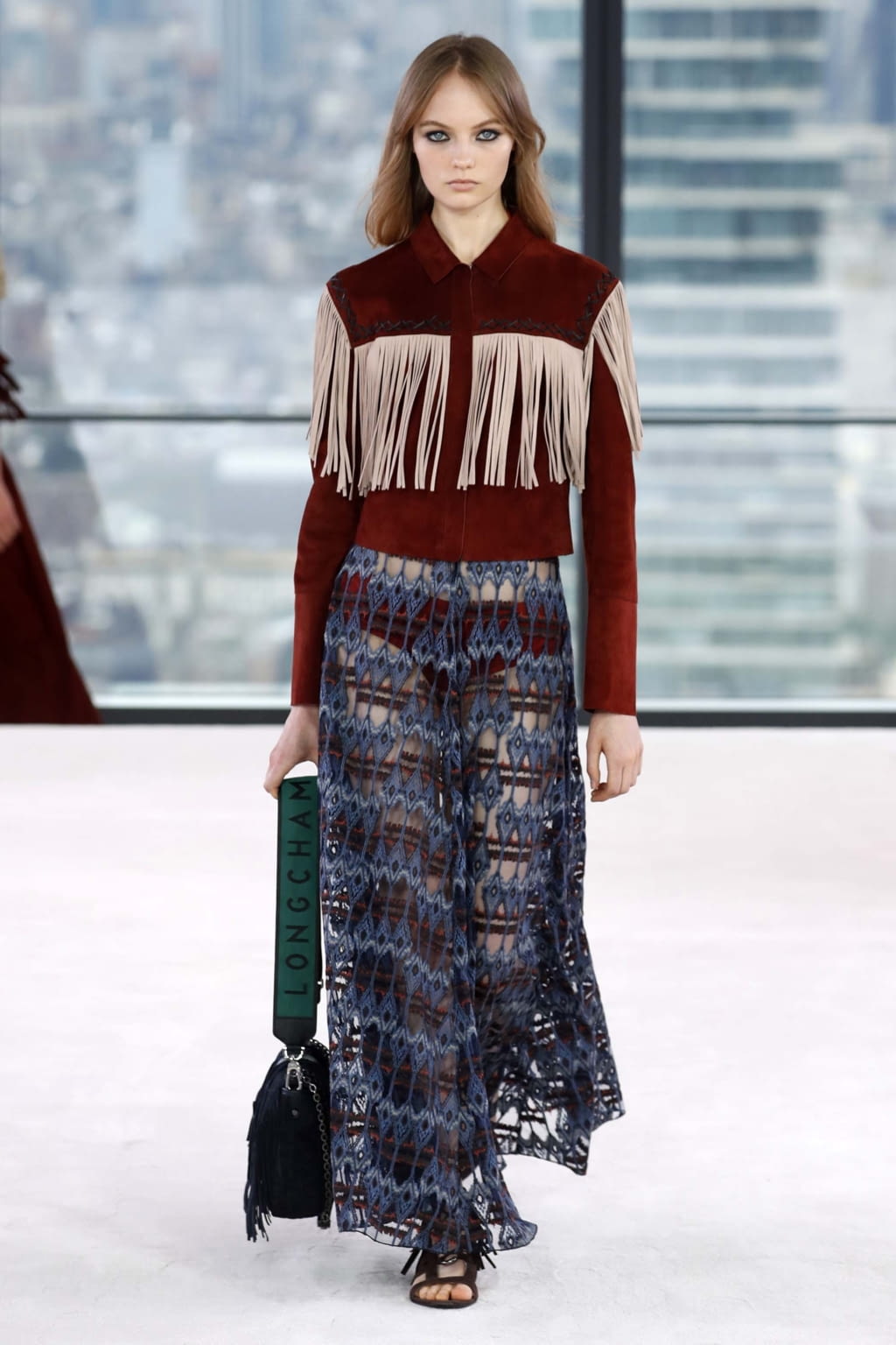 Fashion Week New York Spring/Summer 2019 look 38 from the Longchamp collection 女装