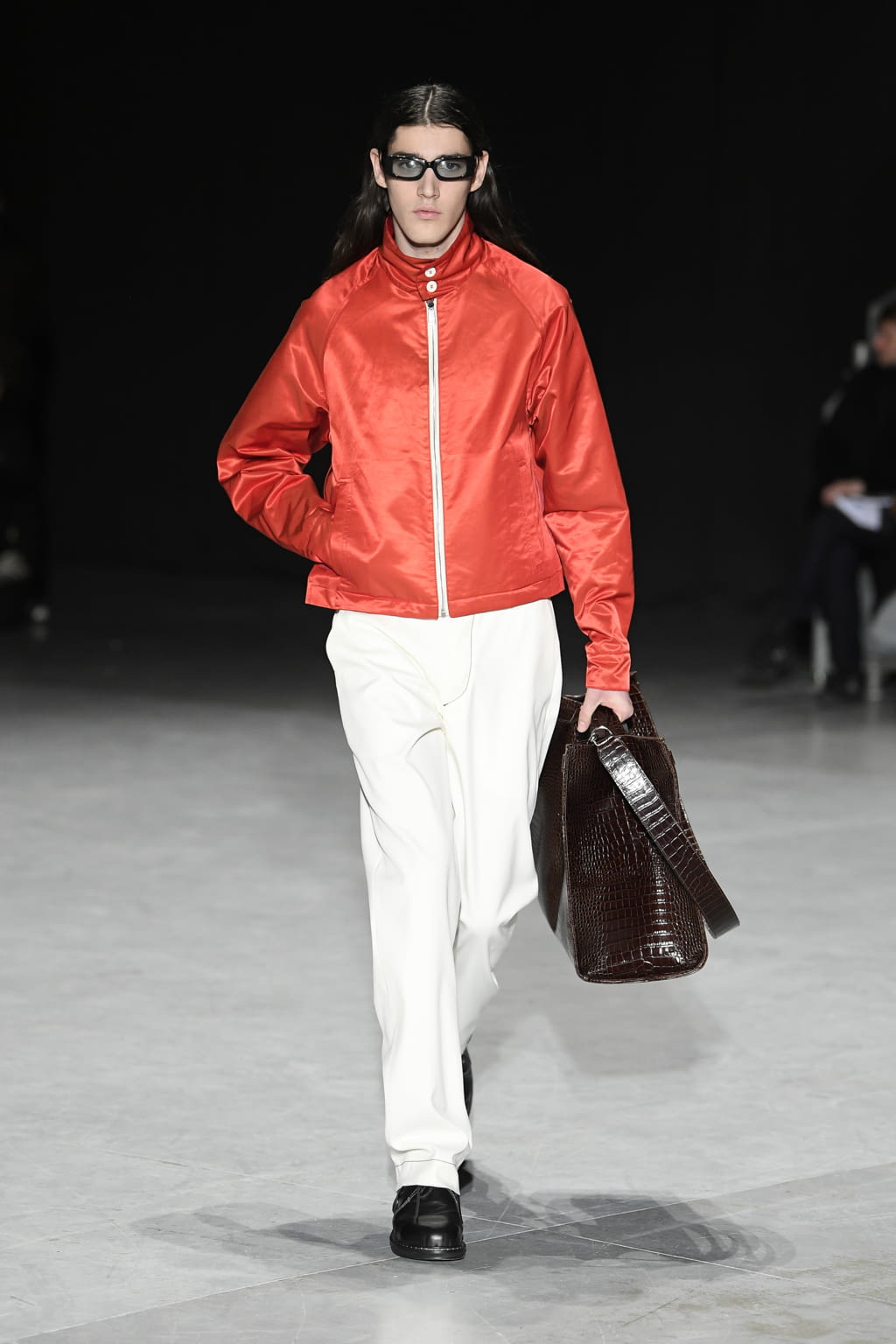 Fashion Week Milan Fall/Winter 2020 look 7 from the Sunnei collection 男装