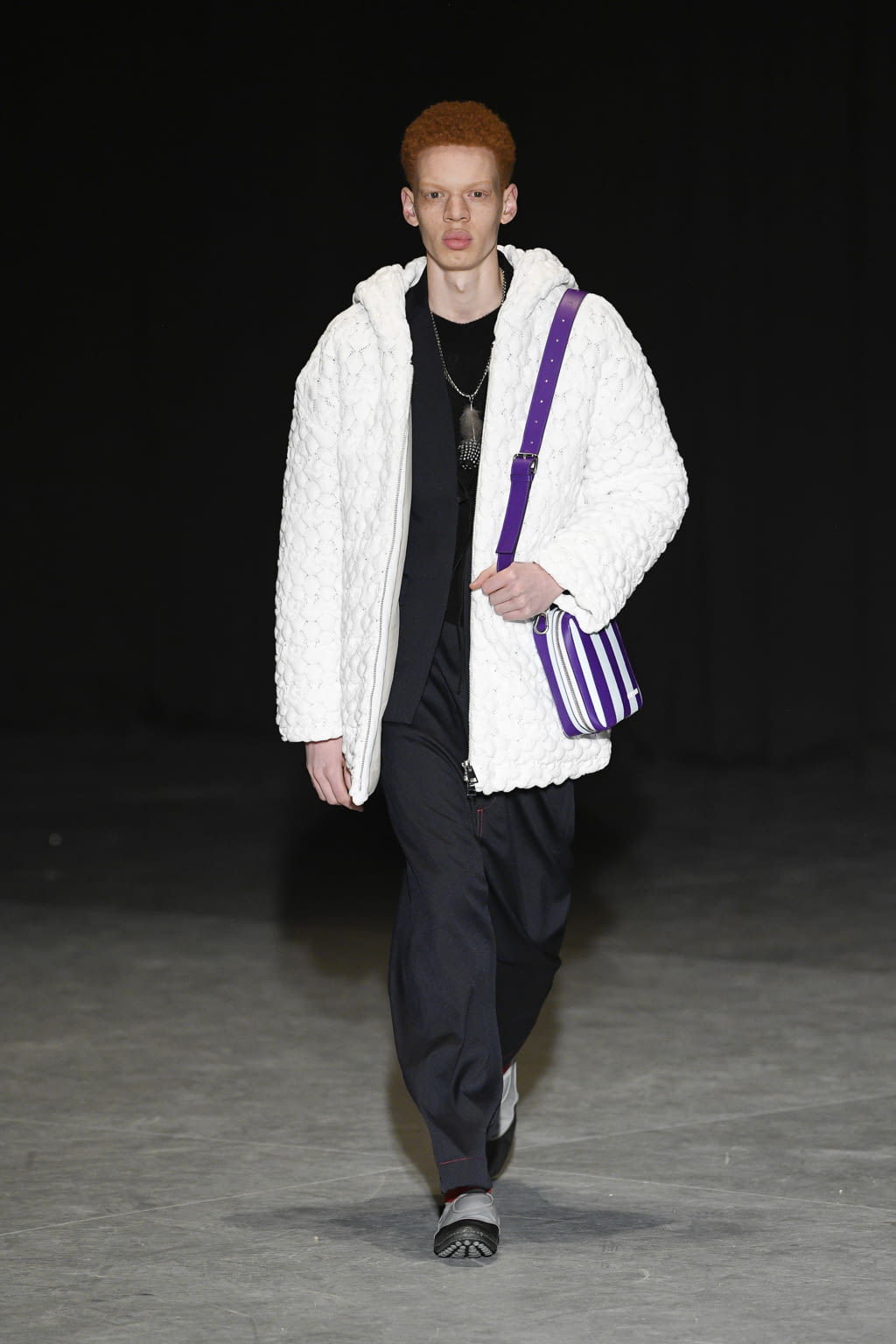 Fashion Week Milan Fall/Winter 2020 look 13 from the Sunnei collection menswear