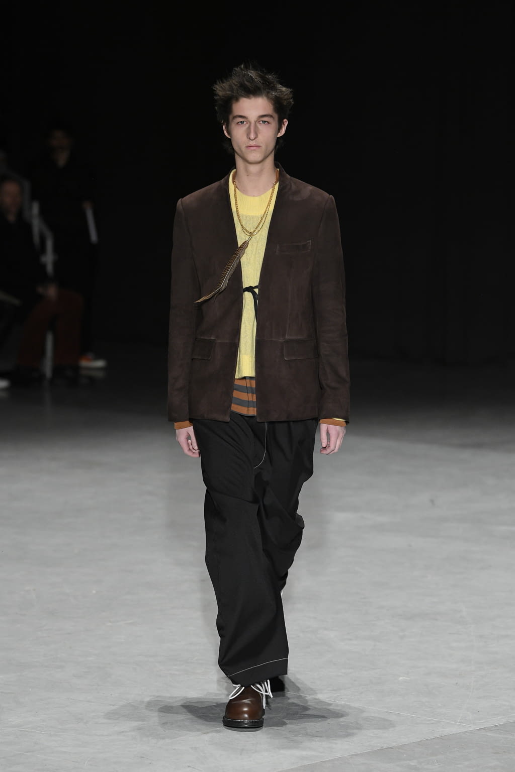 Fashion Week Milan Fall/Winter 2020 look 28 from the Sunnei collection 男装