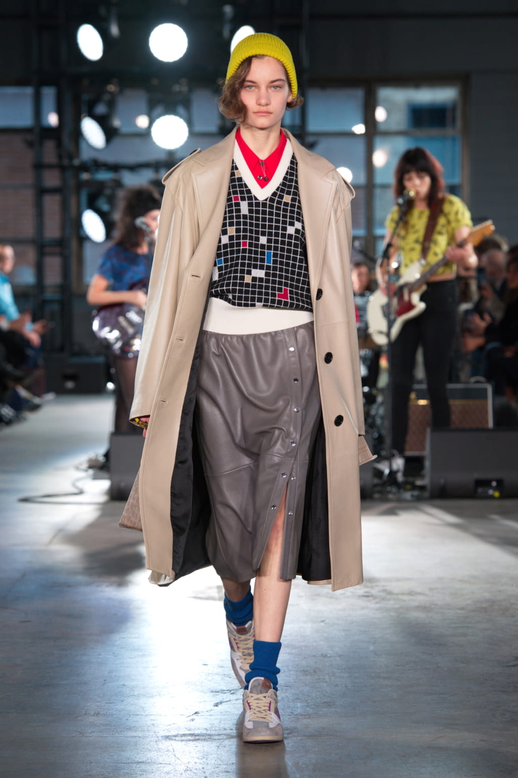 Fashion Week New York Fall/Winter 2020 look 1 de la collection Coach womenswear