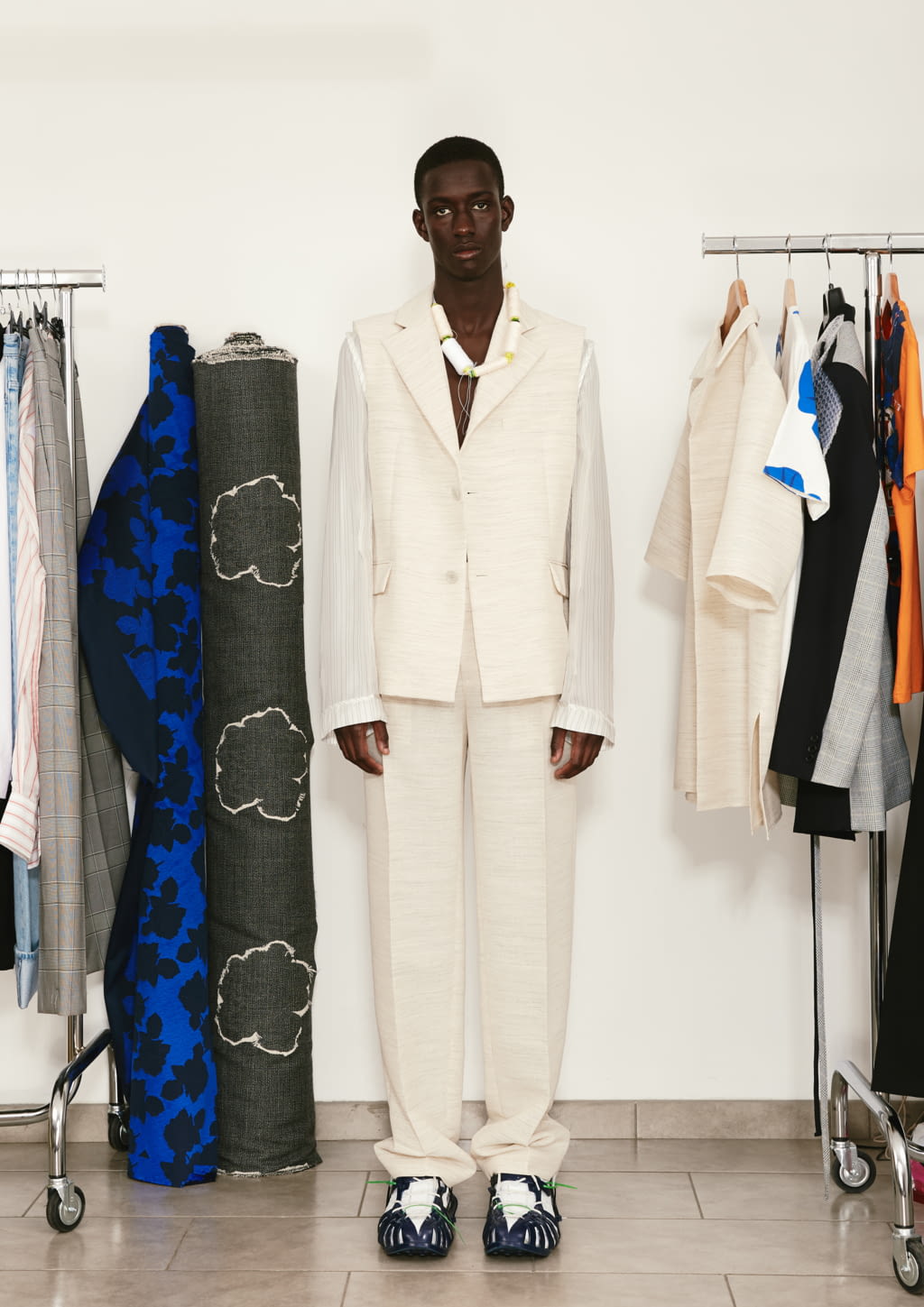 Fashion Week Paris Spring/Summer 2021 look 1 from the Botter collection 男装