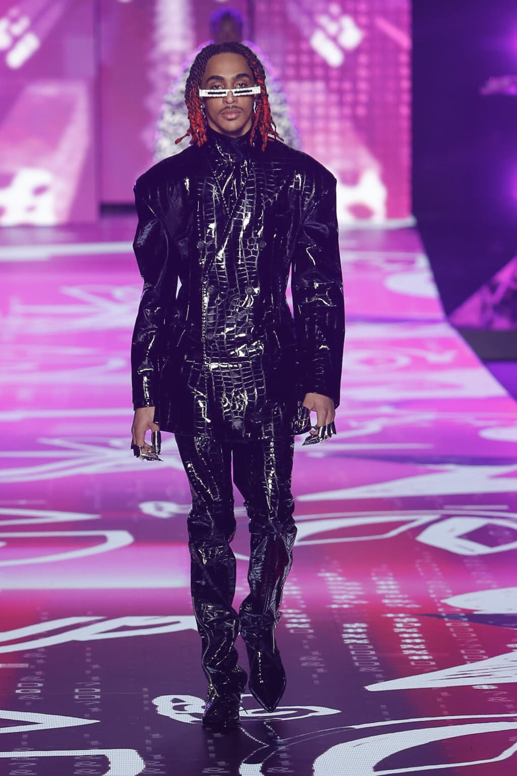 Fashion Week Milan Fall/Winter 2022 look 19 from the Dolce & Gabbana collection 男装