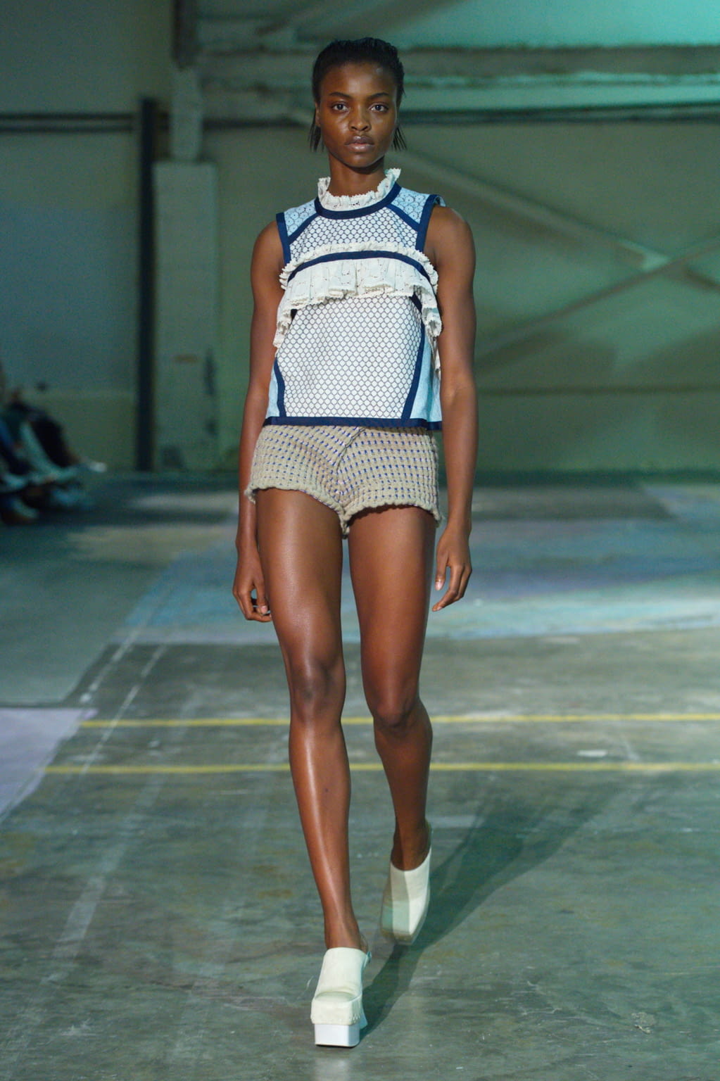 Fashion Week New York Spring/Summer 2020 look 2 from the Eckhaus Latta collection womenswear