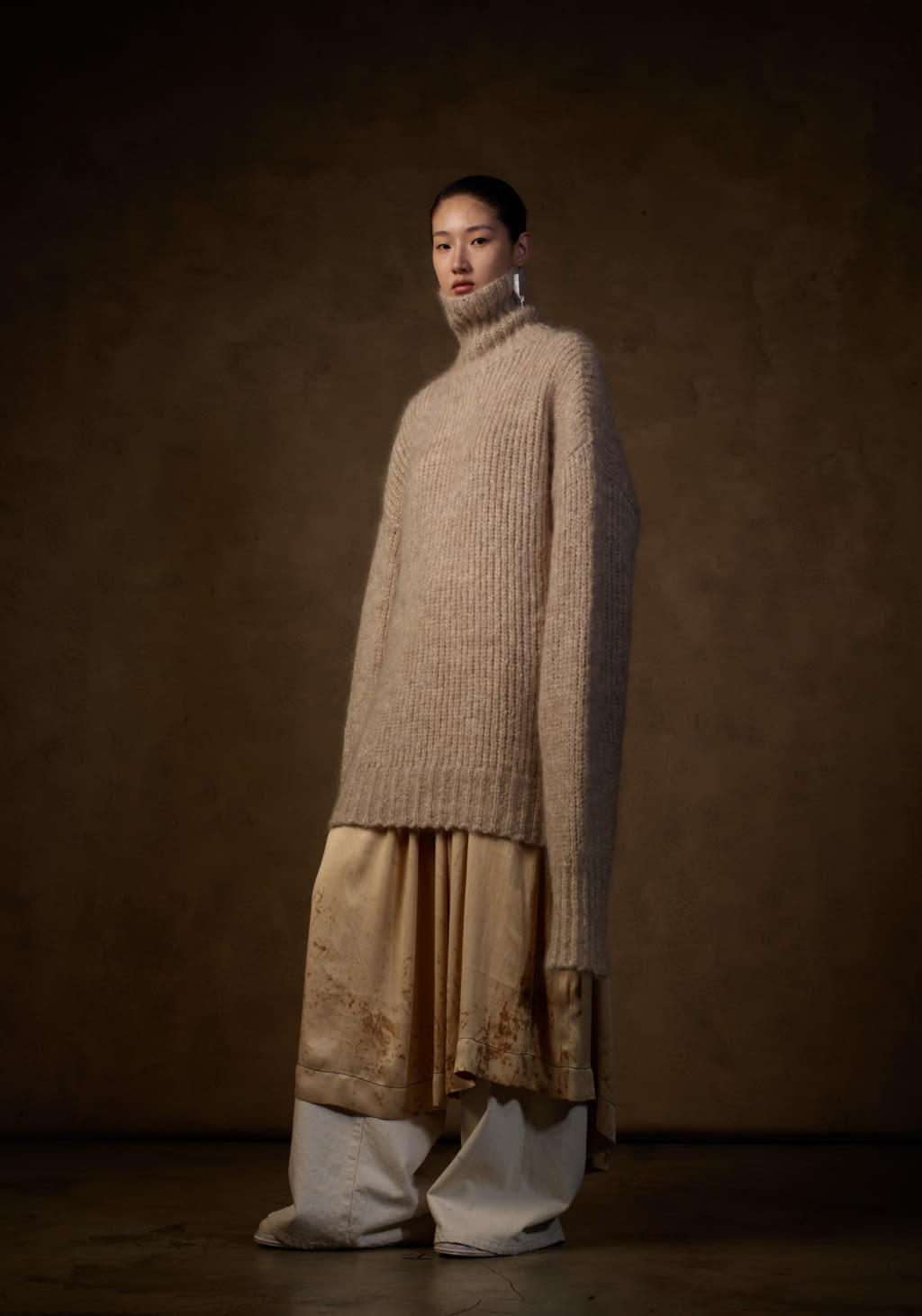 Fashion Week Paris Fall/Winter 2021 look 2 de la collection Uma Wang womenswear
