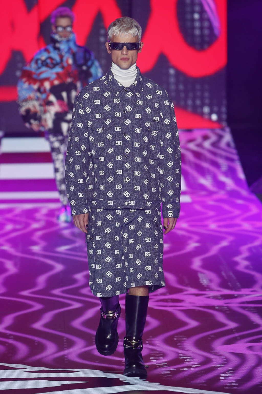 Fashion Week Milan Fall/Winter 2022 look 22 de la collection Dolce & Gabbana menswear