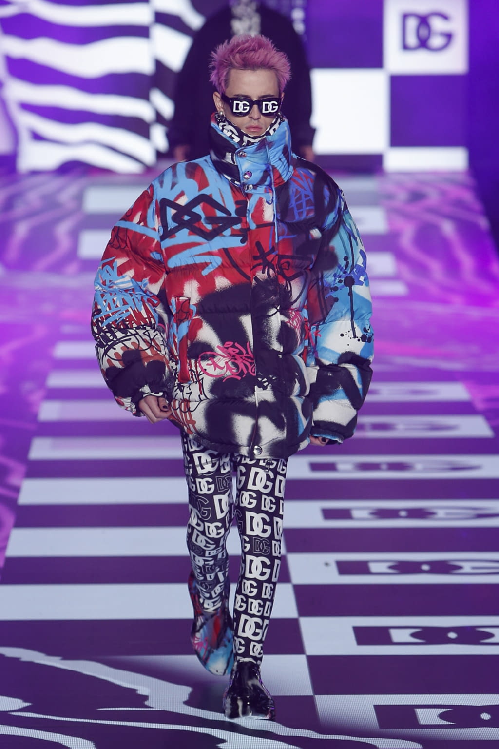 Fashion Week Milan Fall/Winter 2022 look 23 from the Dolce & Gabbana collection 男装