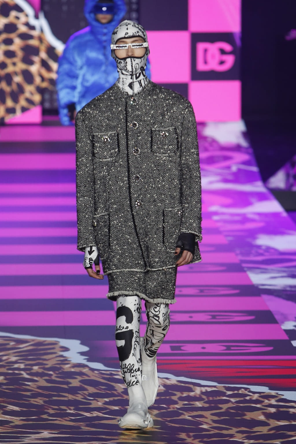 Fashion Week Milan Fall/Winter 2022 look 26 from the Dolce & Gabbana collection menswear