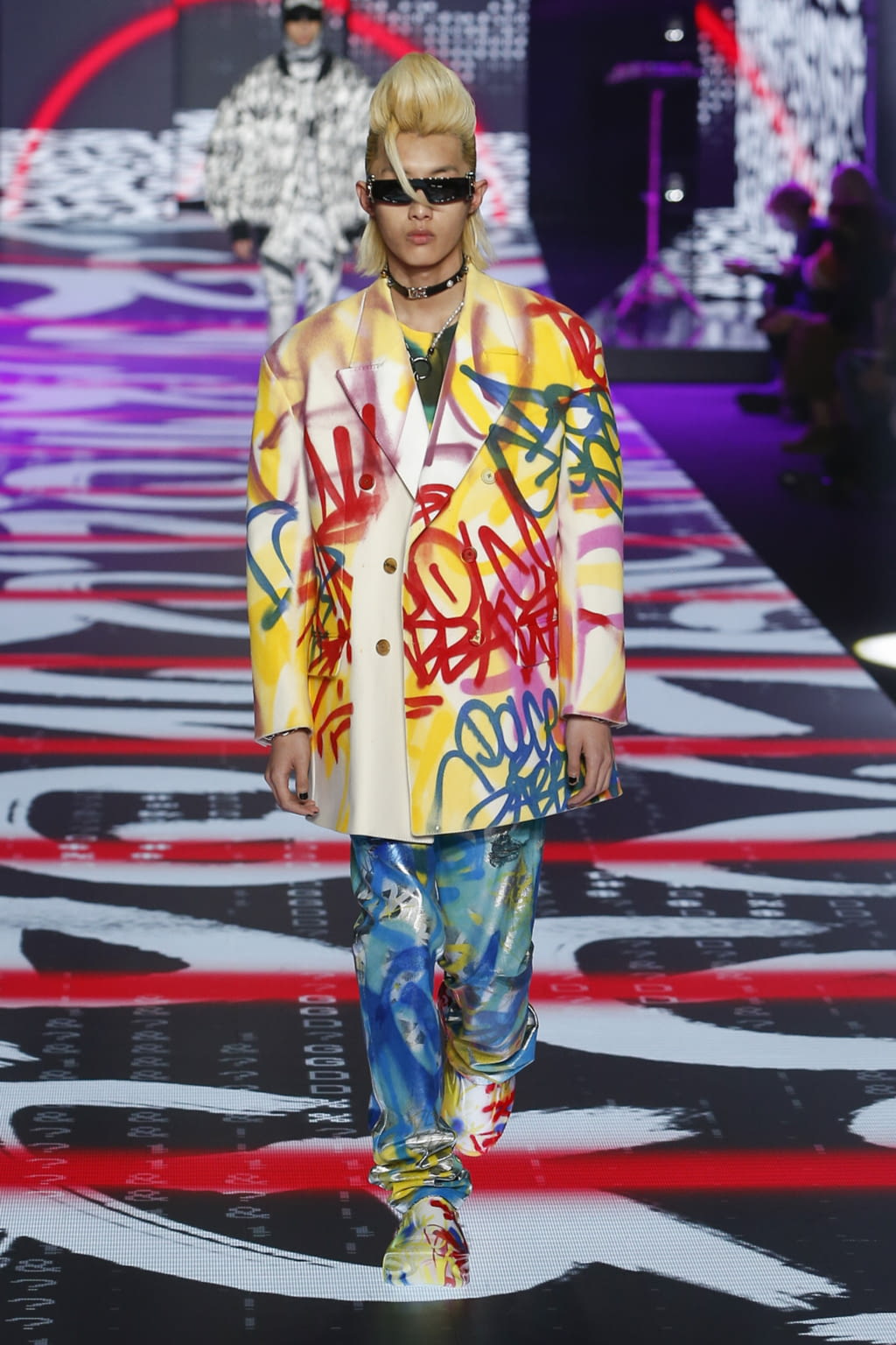 Fashion Week Milan Fall/Winter 2022 look 29 from the Dolce & Gabbana collection menswear