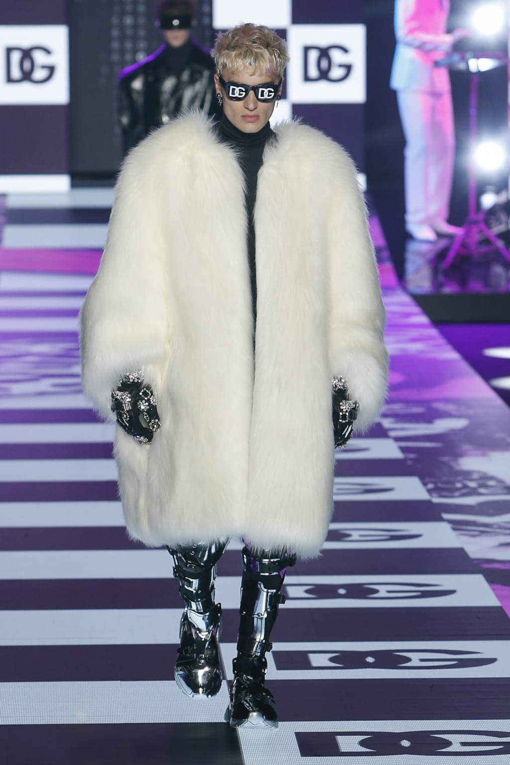 Fashion Week Milan Fall/Winter 2022 look 3 de la collection Dolce & Gabbana menswear