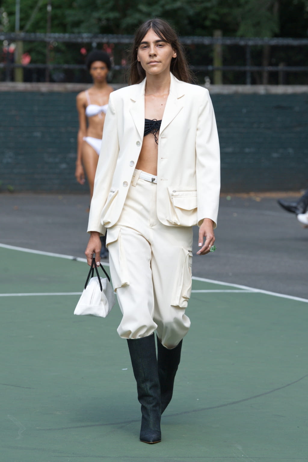 Fashion Week New York Spring/Summer 2020 look 3 from the Maryam Nassir Zadeh collection 女装