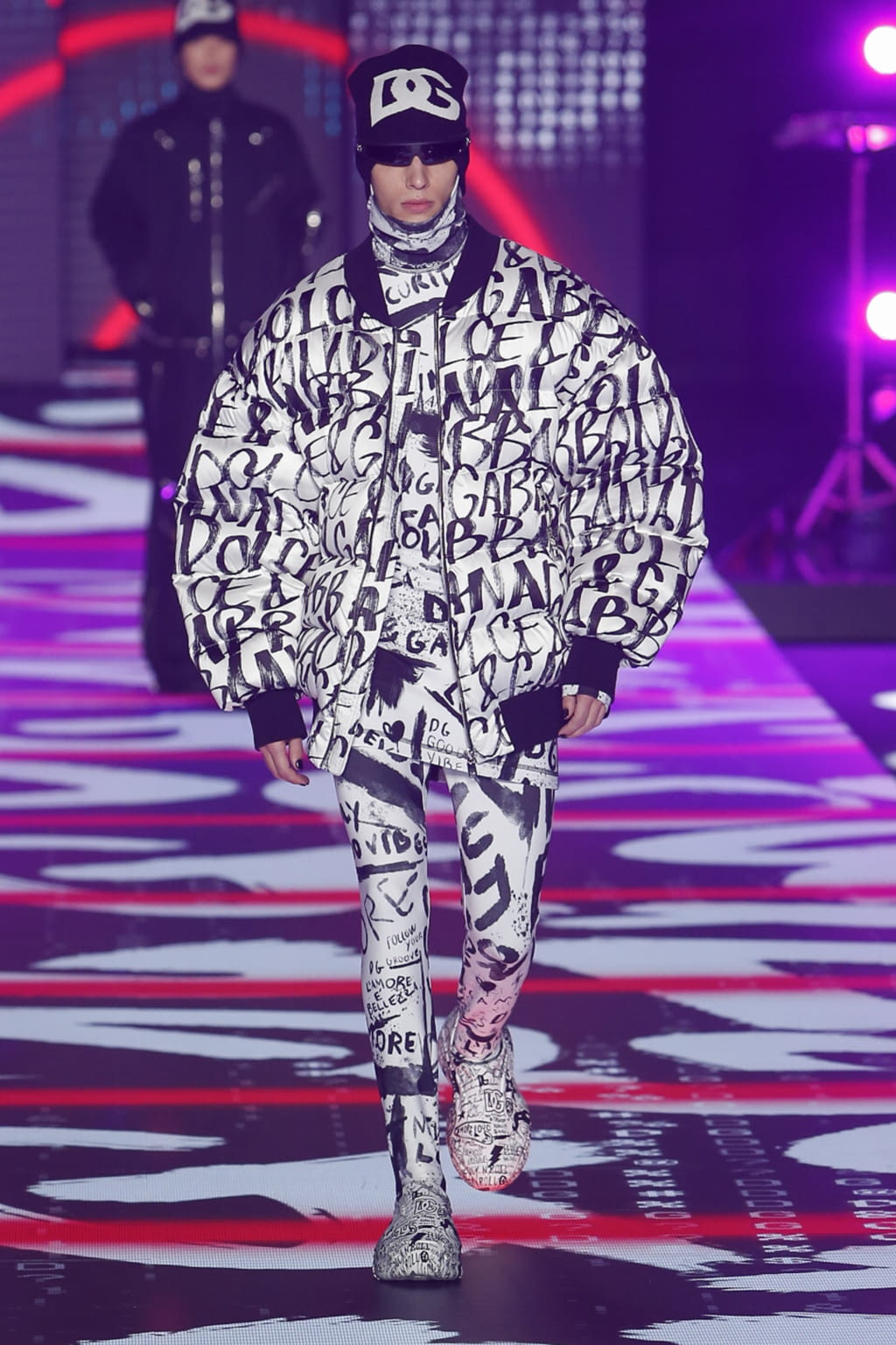 Fashion Week Milan Fall/Winter 2022 look 30 from the Dolce & Gabbana collection 男装