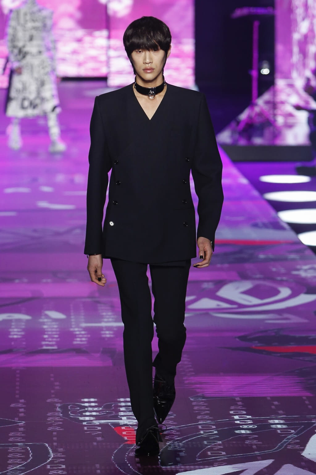 Fashion Week Milan Fall/Winter 2022 look 34 from the Dolce & Gabbana collection 男装