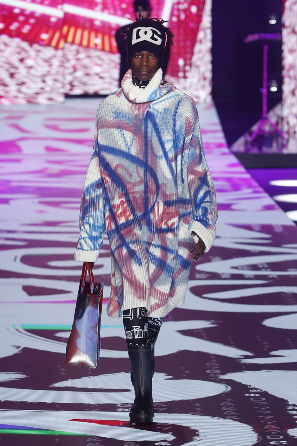 Fashion Week Milan Fall/Winter 2022 look 37 de la collection Dolce & Gabbana menswear