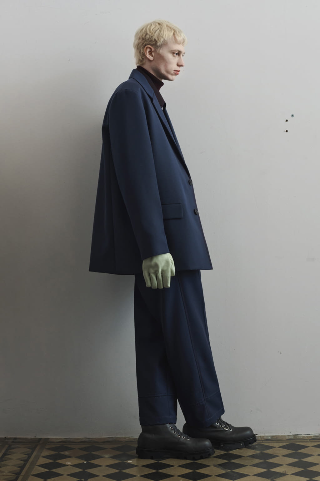 Fashion Week Paris Fall/Winter 2022 look 4 from the OAMC collection 男装