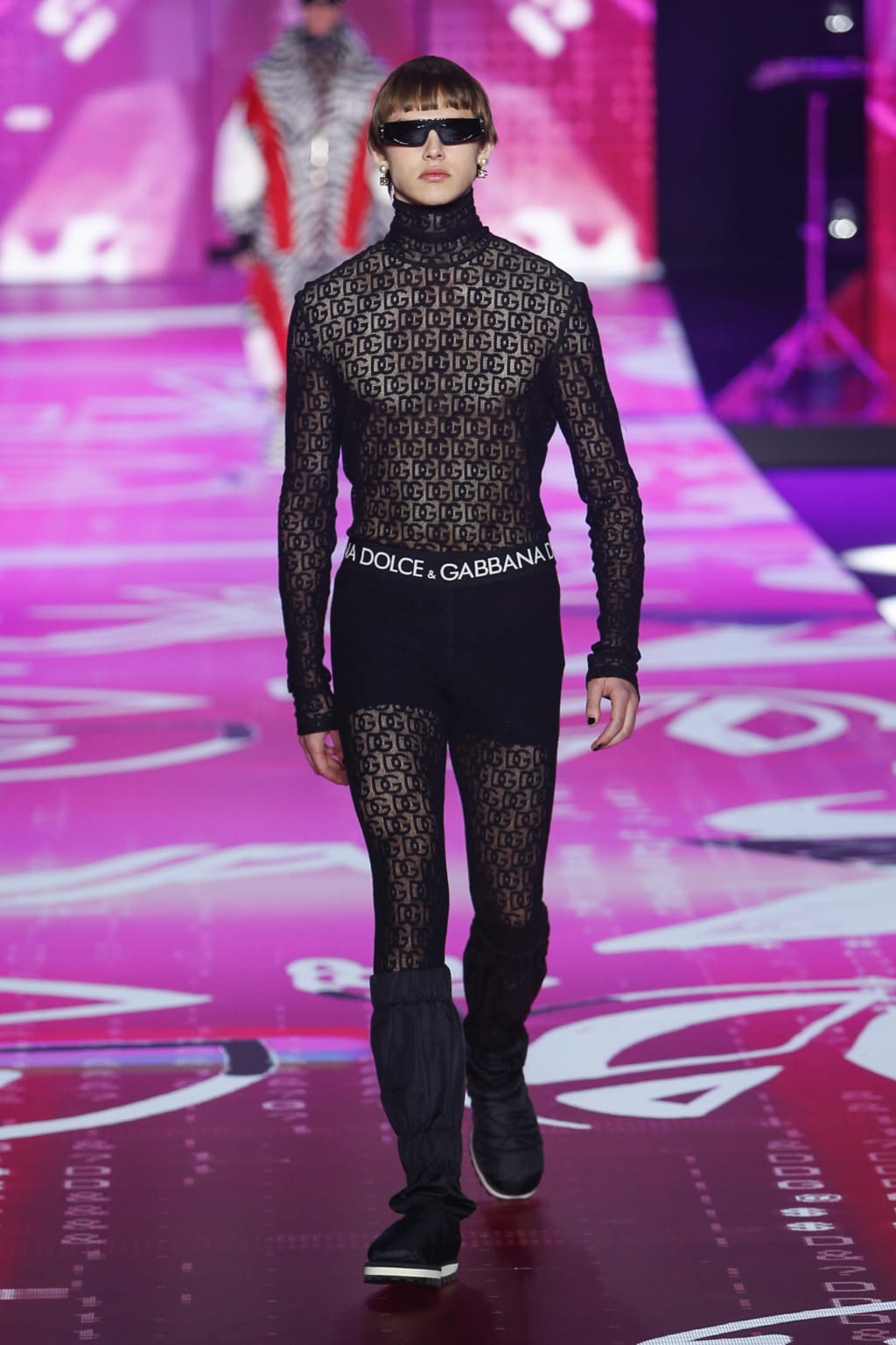 Fashion Week Milan Fall/Winter 2022 look 41 from the Dolce & Gabbana collection 男装