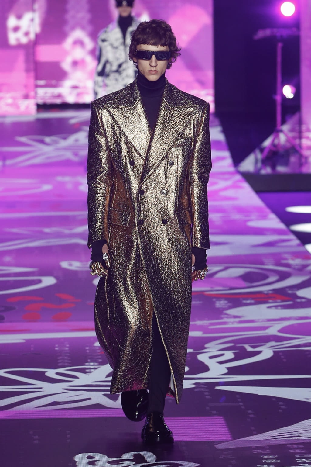 Fashion Week Milan Fall/Winter 2022 look 43 from the Dolce & Gabbana collection 男装