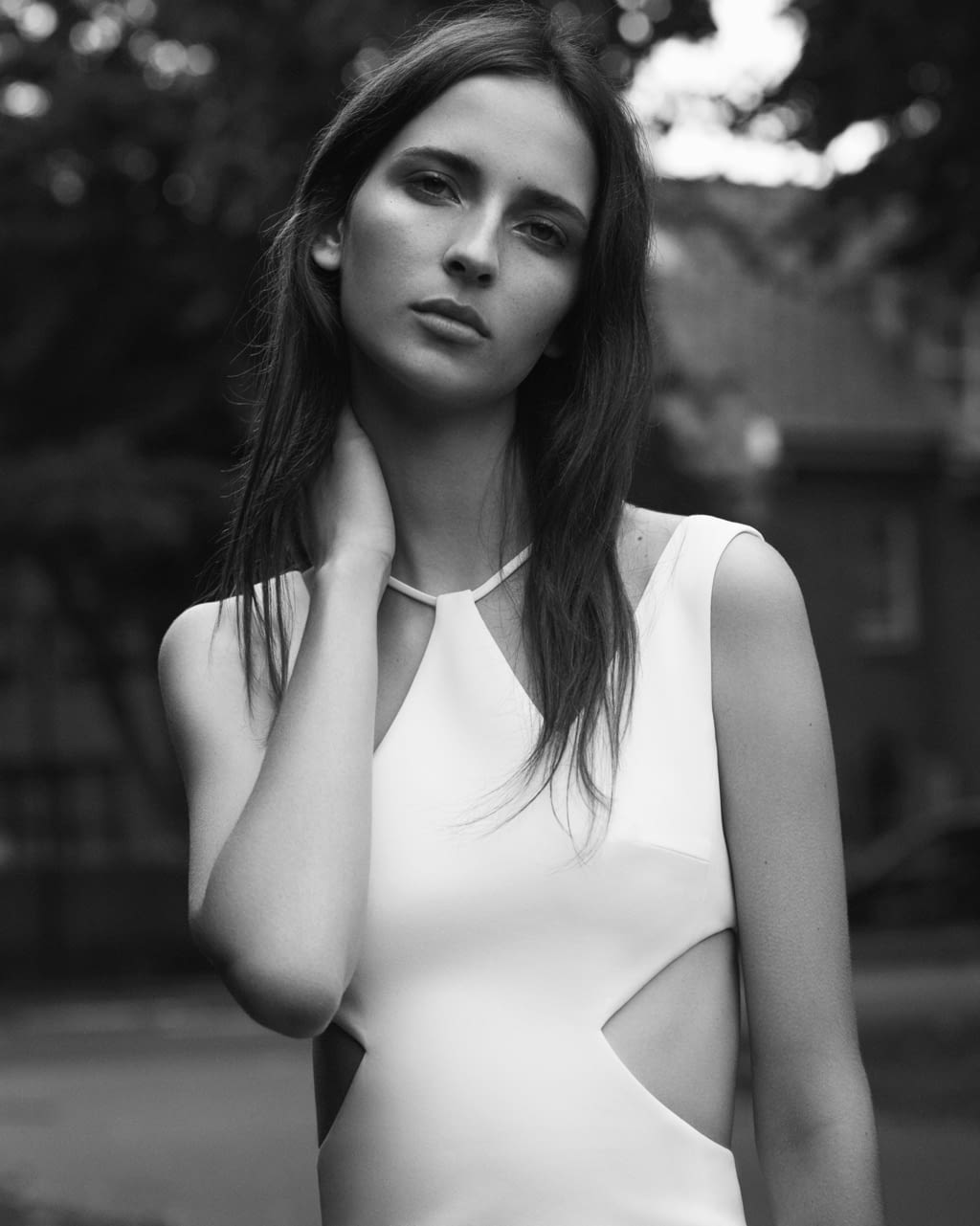 Fashion Week London Resort 2017 look 5 from the David Koma collection 女装