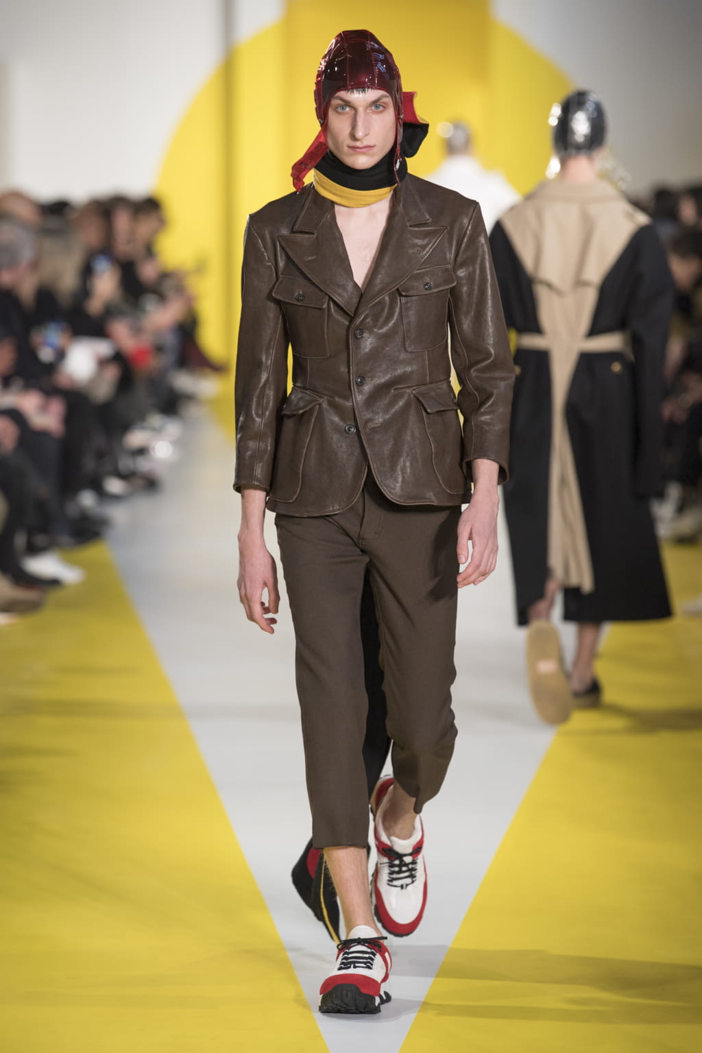 Fashion Week Paris Fall/Winter 2018 look 5 from the Maison Margiela collection menswear