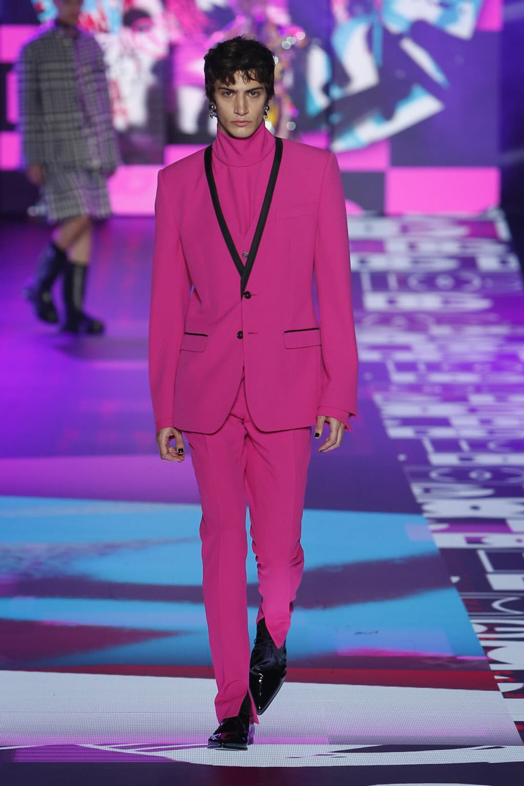 Fashion Week Milan Fall/Winter 2022 look 54 from the Dolce & Gabbana collection 男装