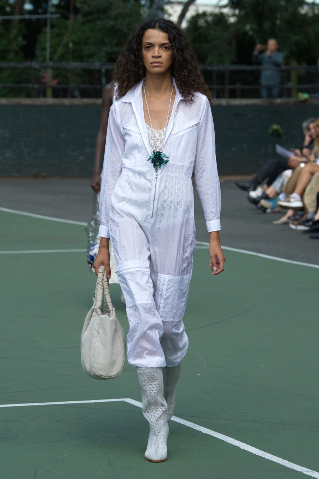 Fashion Week New York Spring/Summer 2020 look 6 from the Maryam Nassir Zadeh collection womenswear