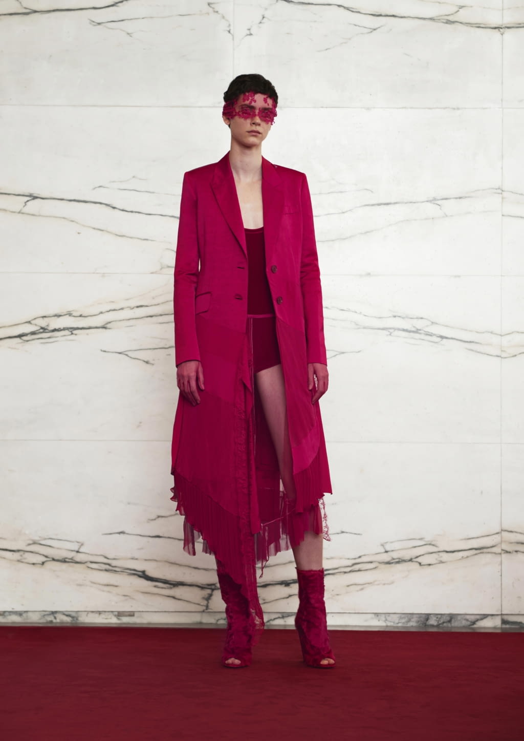 Fashion Week Paris Resort 2018 look 7 de la collection Givenchy womenswear