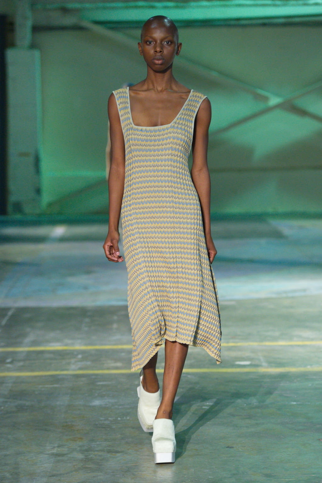 Fashion Week New York Spring/Summer 2020 look 8 from the Eckhaus Latta collection womenswear