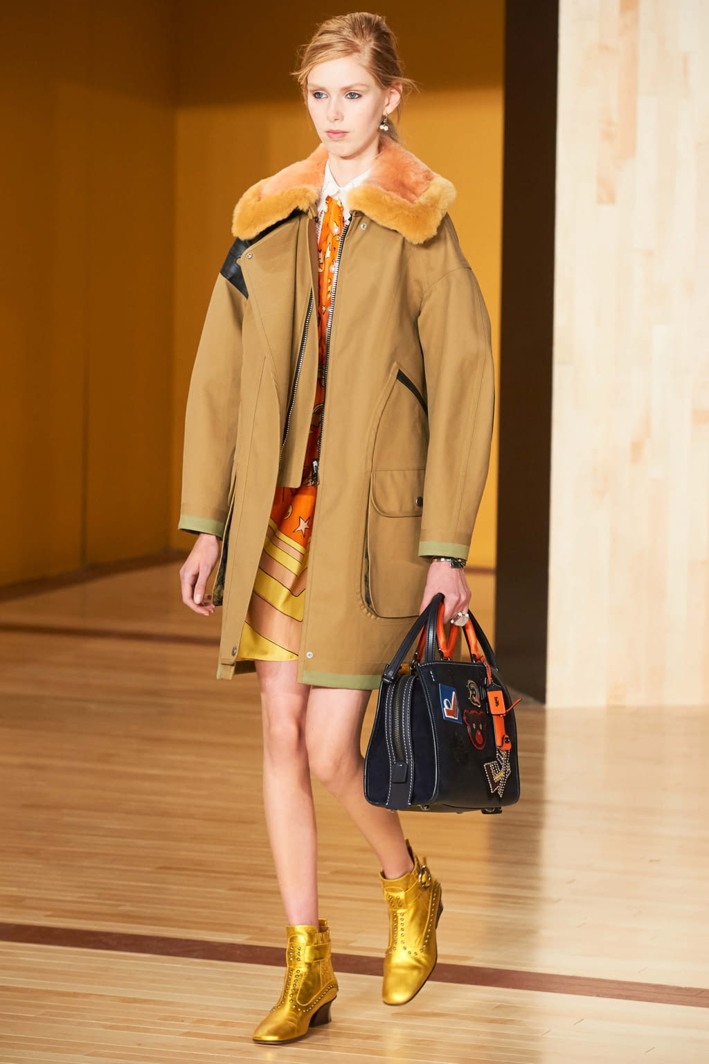 Fashion Week New York Fall/Winter 2016 look 8 from the Coach collection womenswear