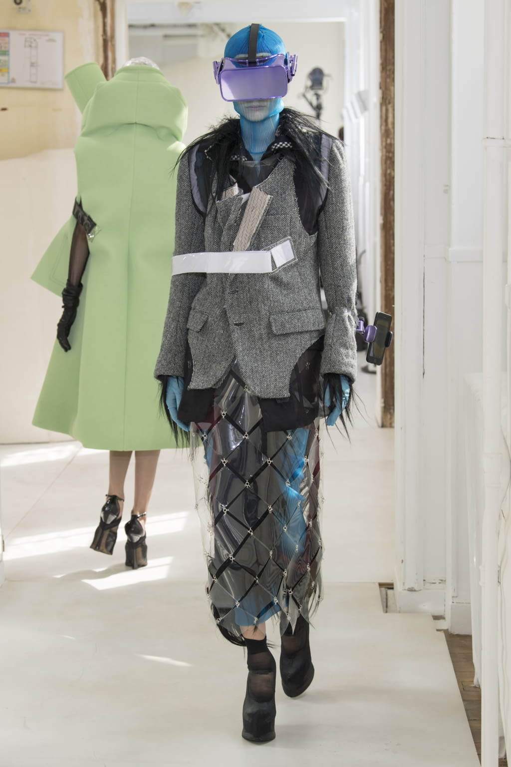 Fashion Week Paris Fall/Winter 2018 look 8 from the Maison Margiela collection 高级定制