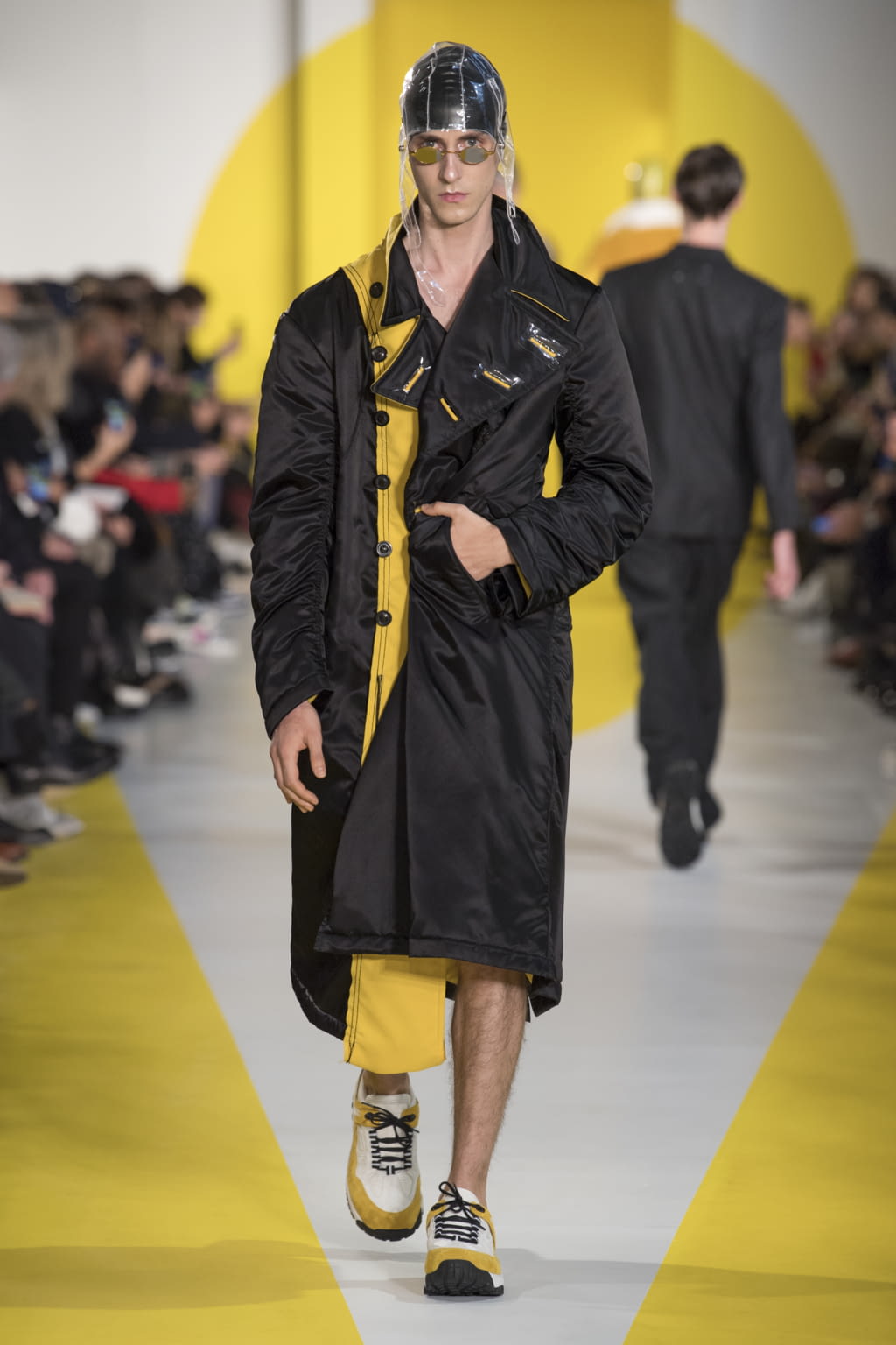 Fashion Week Paris Fall/Winter 2018 look 8 from the Maison Margiela collection menswear