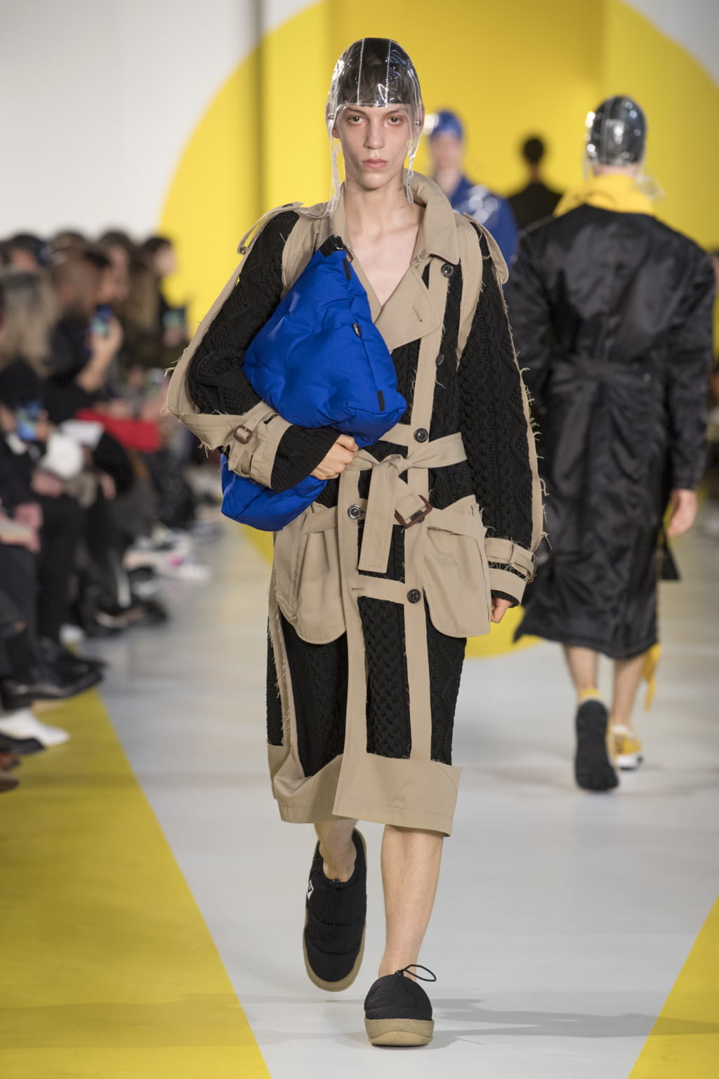 Fashion Week Paris Fall/Winter 2018 look 9 from the Maison Margiela collection menswear