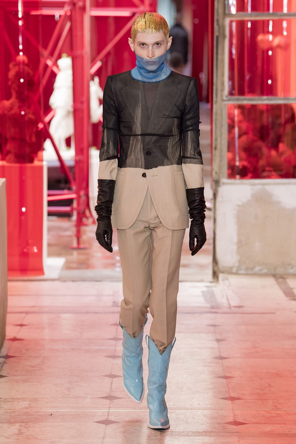 Fashion Week Paris Spring/Summer 2019 look 9 from the Maison Margiela collection 男装