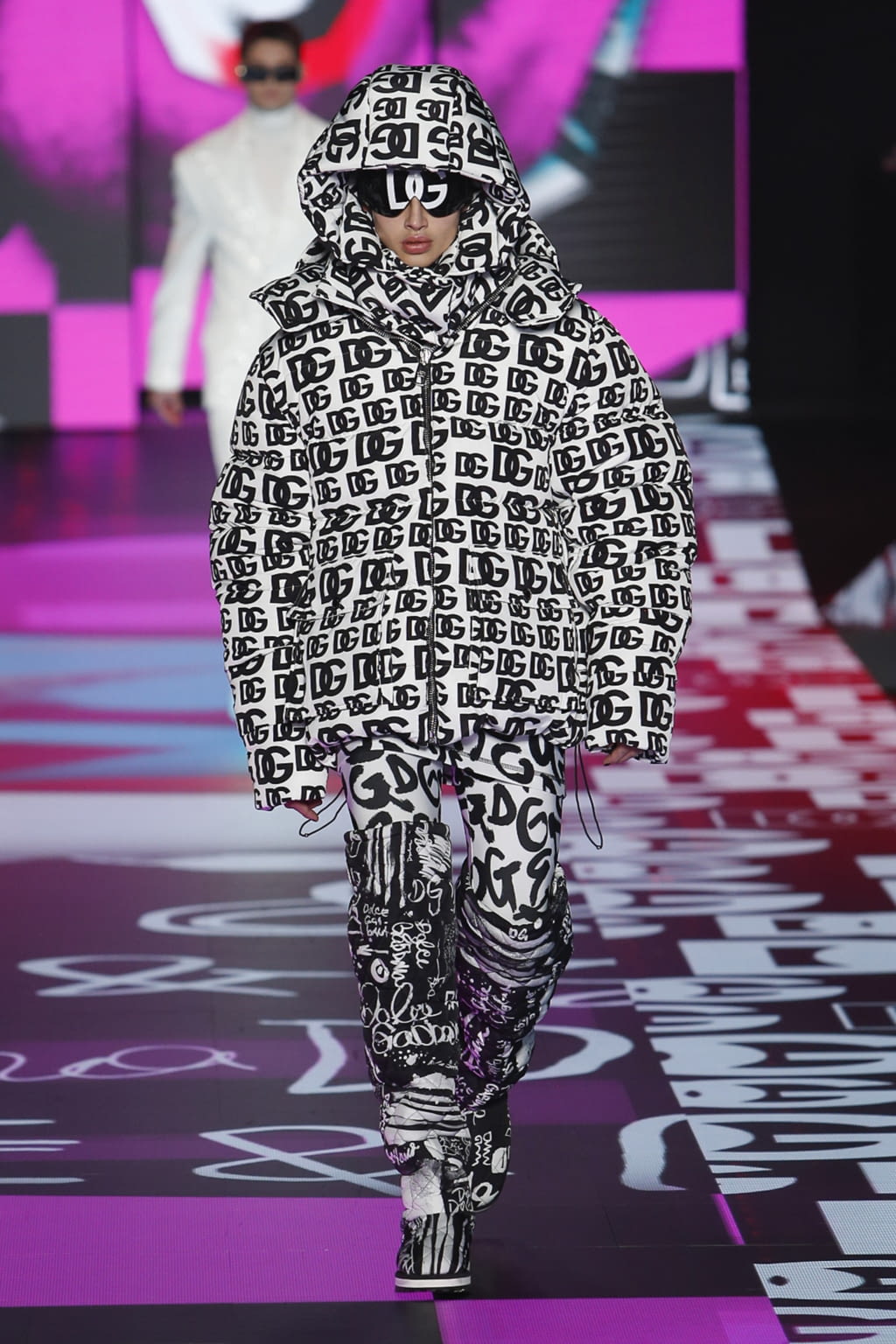 Fashion Week Milan Fall/Winter 2022 look 90 from the Dolce & Gabbana collection 男装
