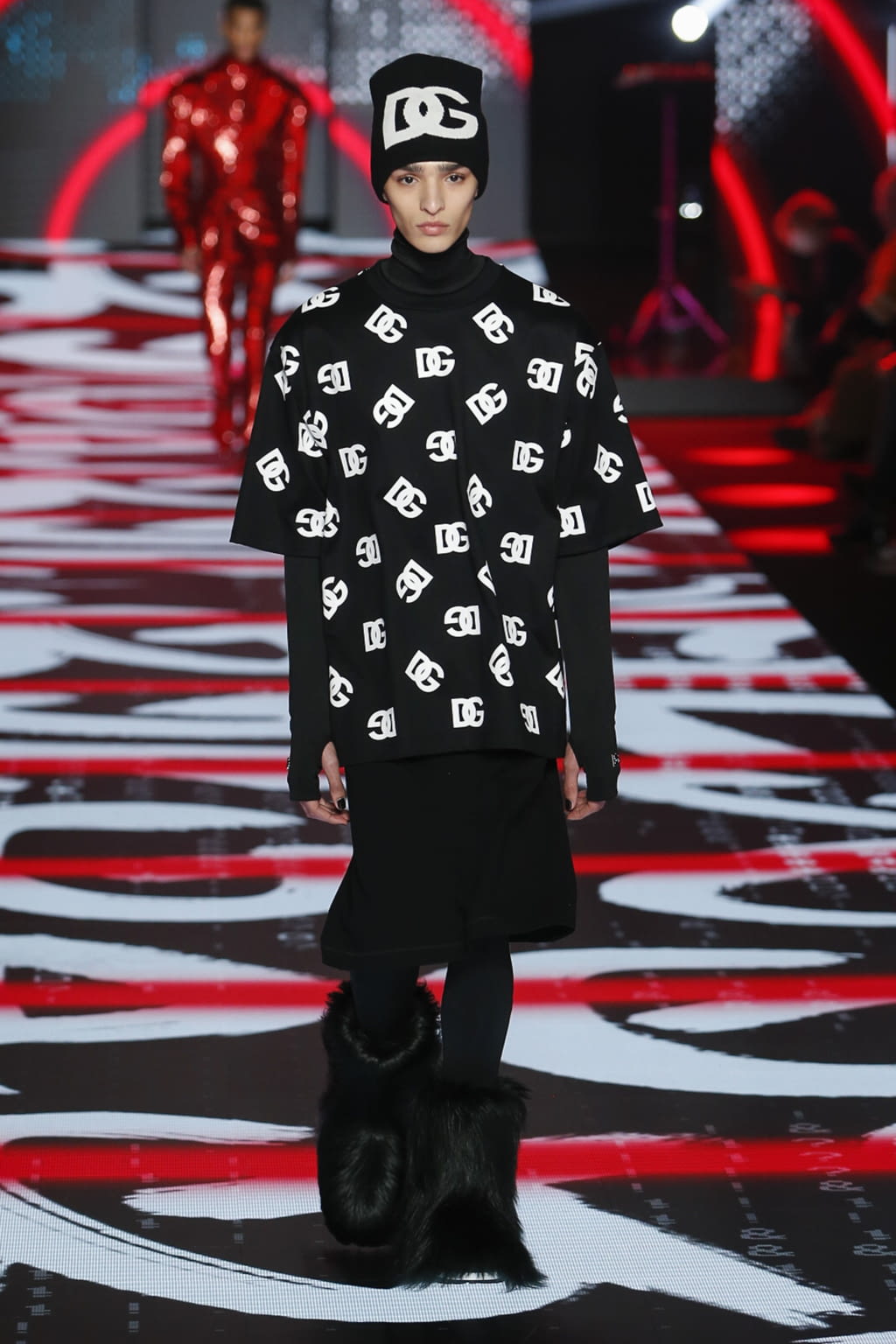 Fashion Week Milan Fall/Winter 2022 look 99 from the Dolce & Gabbana collection 男装