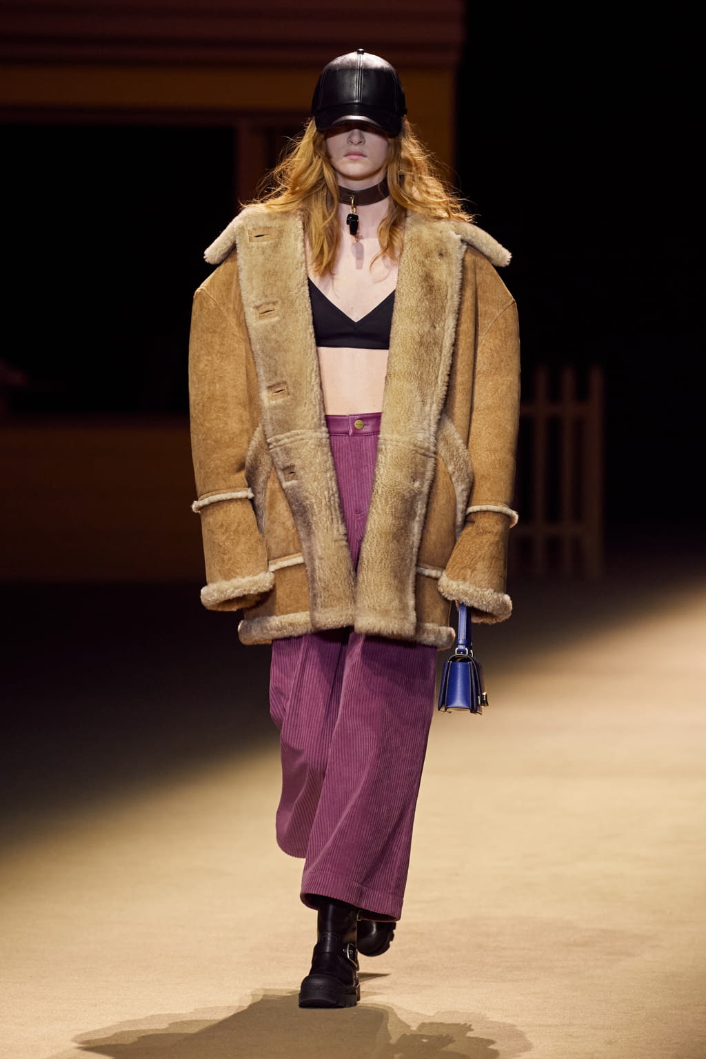 Fashion Week New York Fall/Winter 2022 look 1 de la collection Coach womenswear