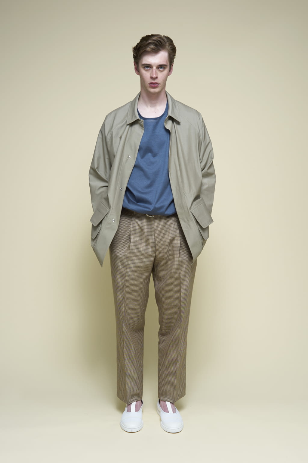 Fashion Week London Spring/Summer 2017 look 10 from the E. Tautz collection menswear