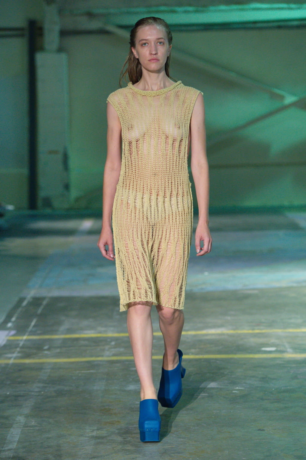 Fashion Week New York Spring/Summer 2020 look 10 from the Eckhaus Latta collection womenswear