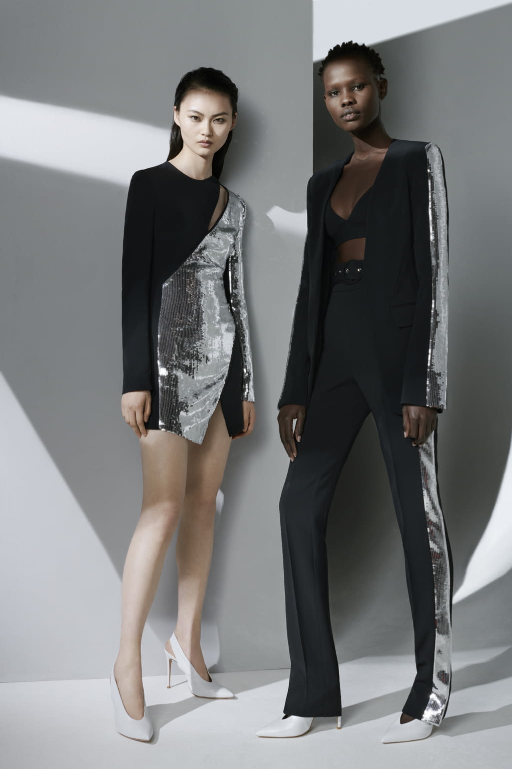Fashion Week London Resort 2019 look 10 from the David Koma collection womenswear