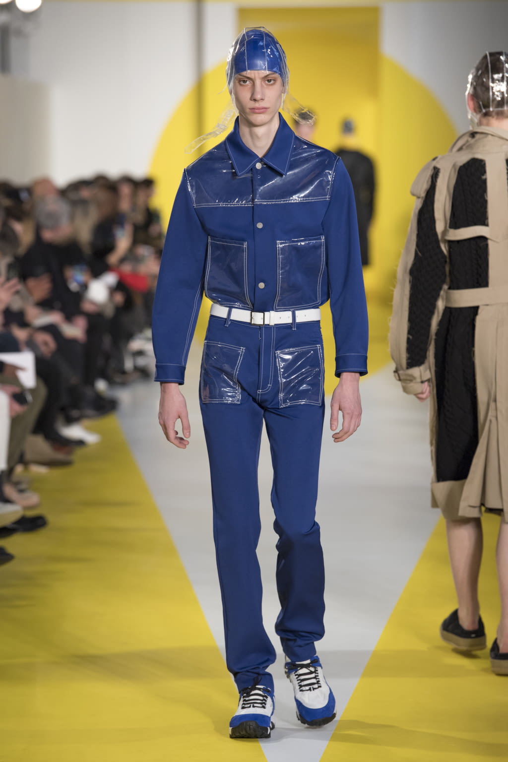 Fashion Week Paris Fall/Winter 2018 look 10 from the Maison Margiela collection menswear
