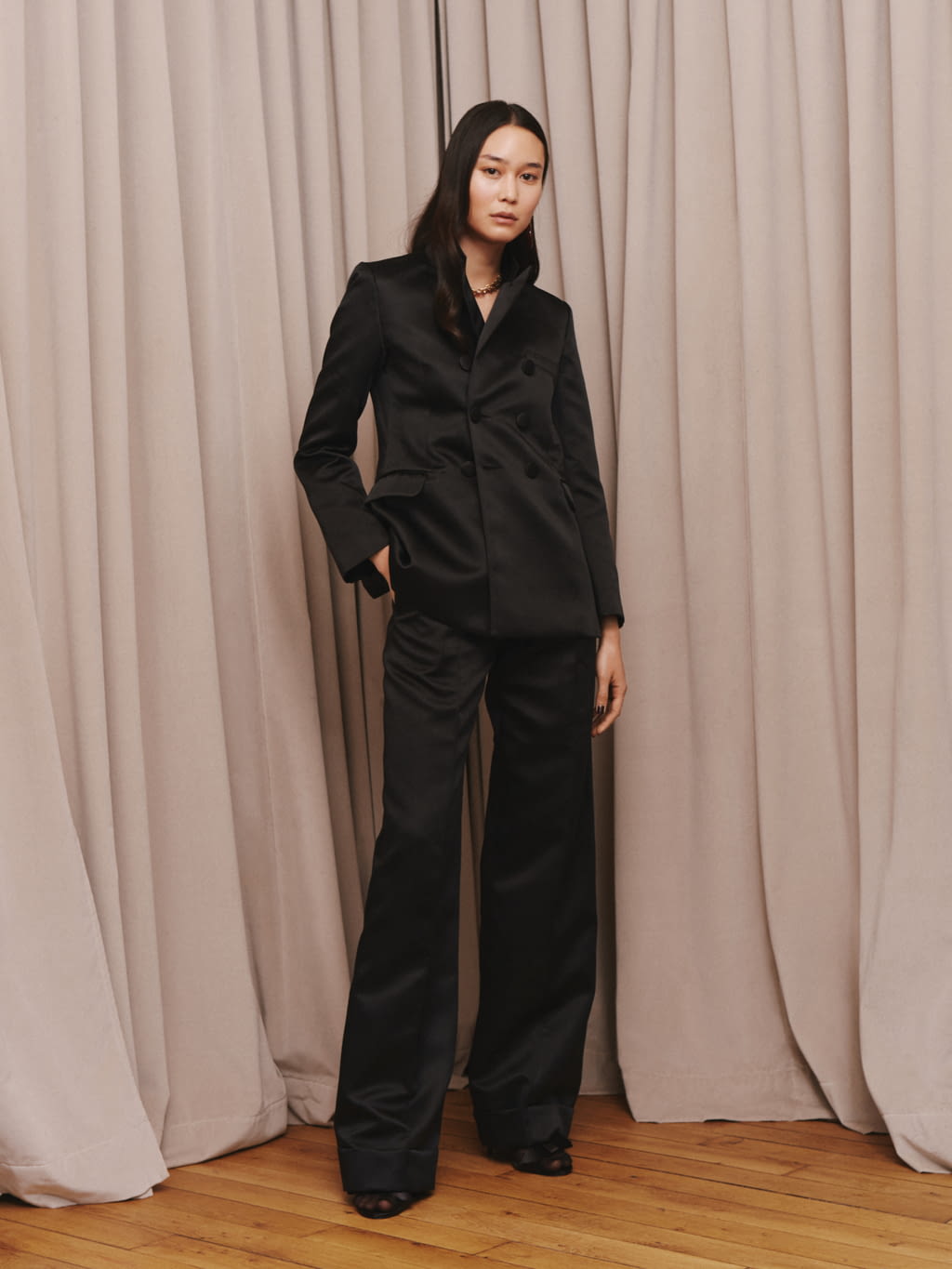 Fashion Week Paris Fall/Winter 2019 look 10 de la collection Vanessa Cocchiaro womenswear