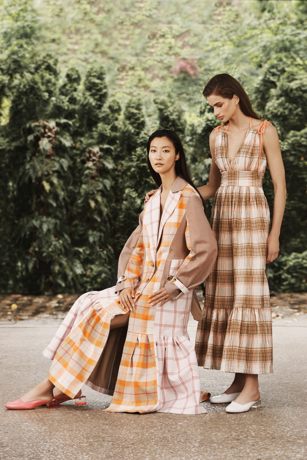 Fashion Week New York Resort 2019 look 9 from the Prabal Gurung collection womenswear