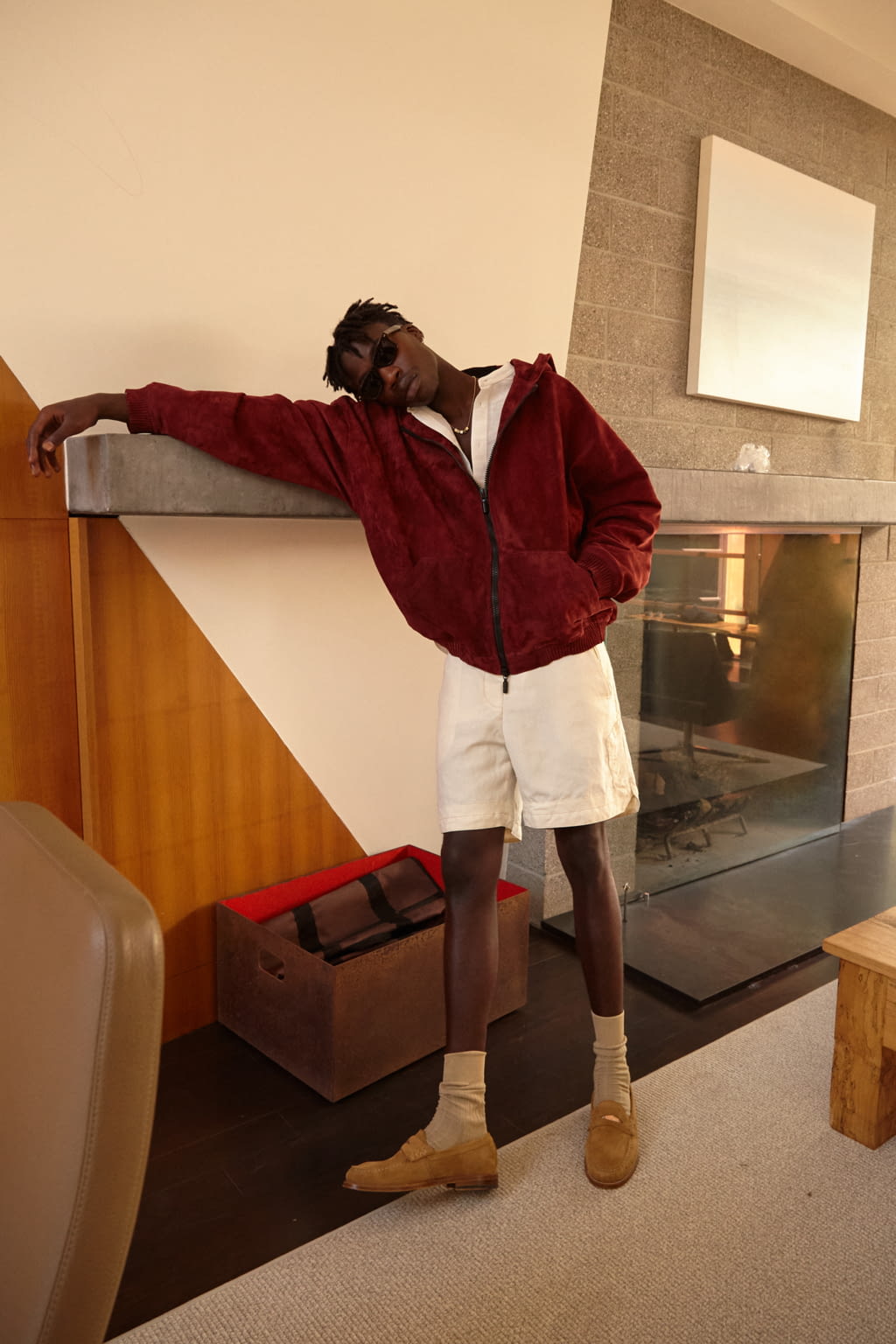 Fashion Week Paris Spring/Summer 2021 look 11 from the Rhude collection menswear