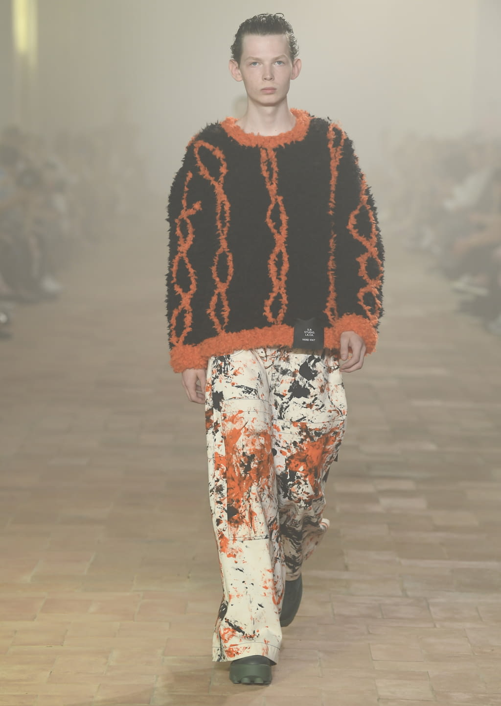 Fashion Week Florence Fall/Winter 2020 look 11 from the S.R. STUDIO. LA. CA. collection 男装
