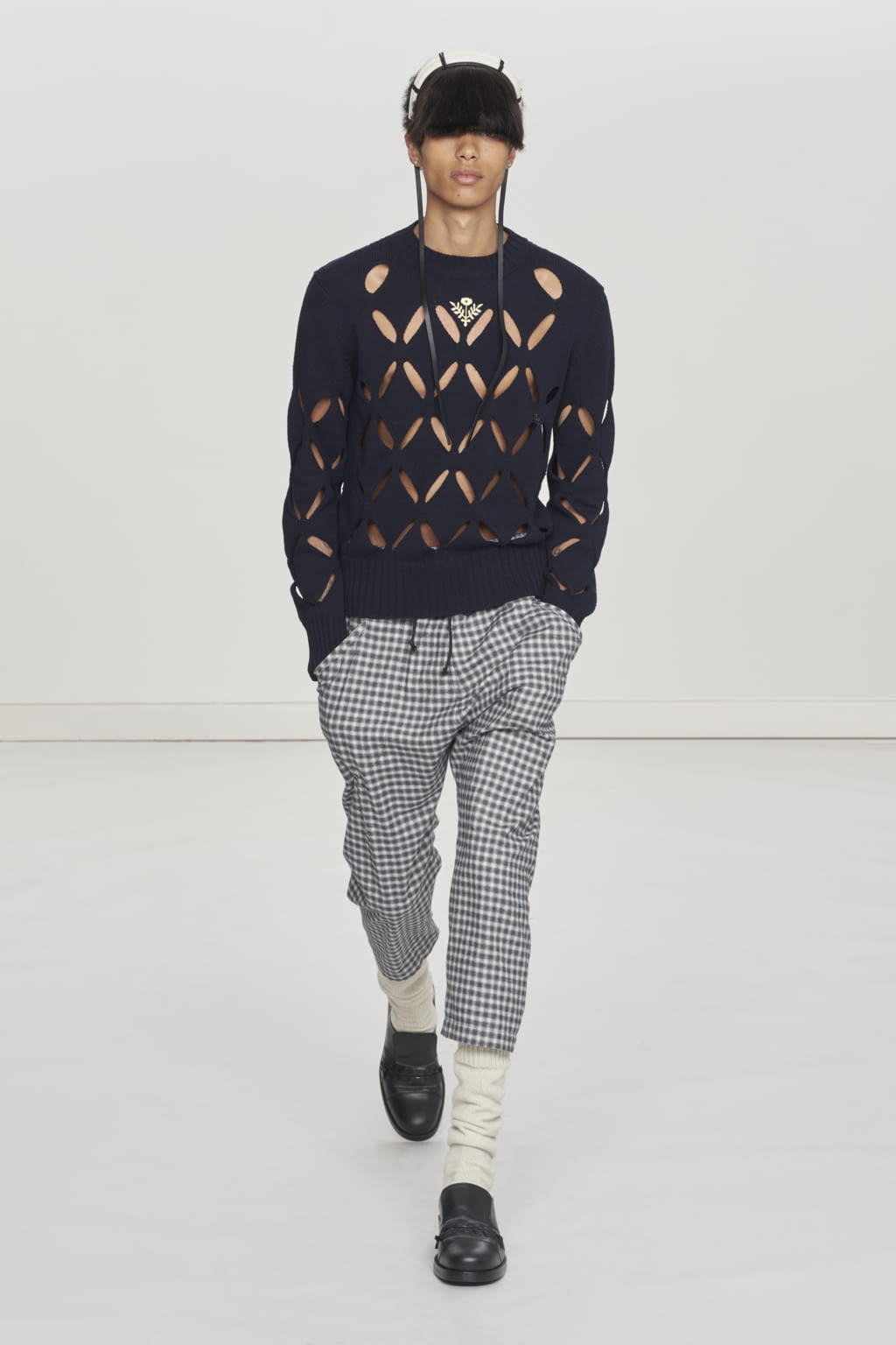 Fashion Week London Spring/Summer 2021 look 11 from the Stefan Cooke collection menswear
